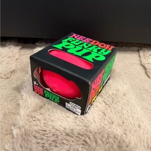 Funky Doh Pup pink Dog Toy